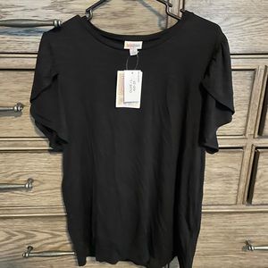 Lularoe solid black olive size large